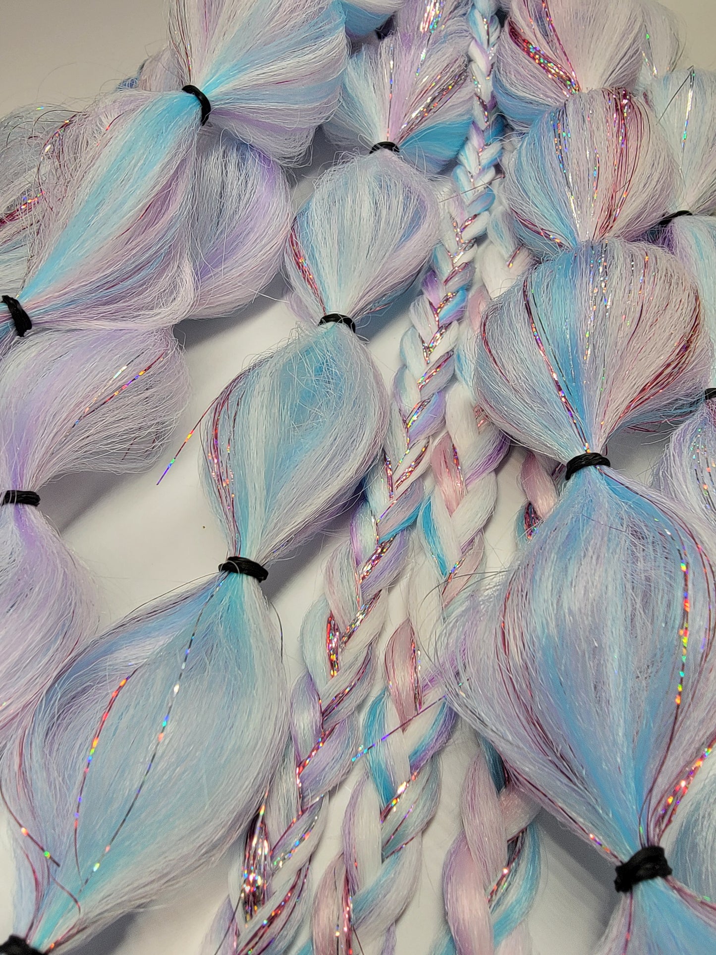 Snow Queen Festival Braid Tie In's