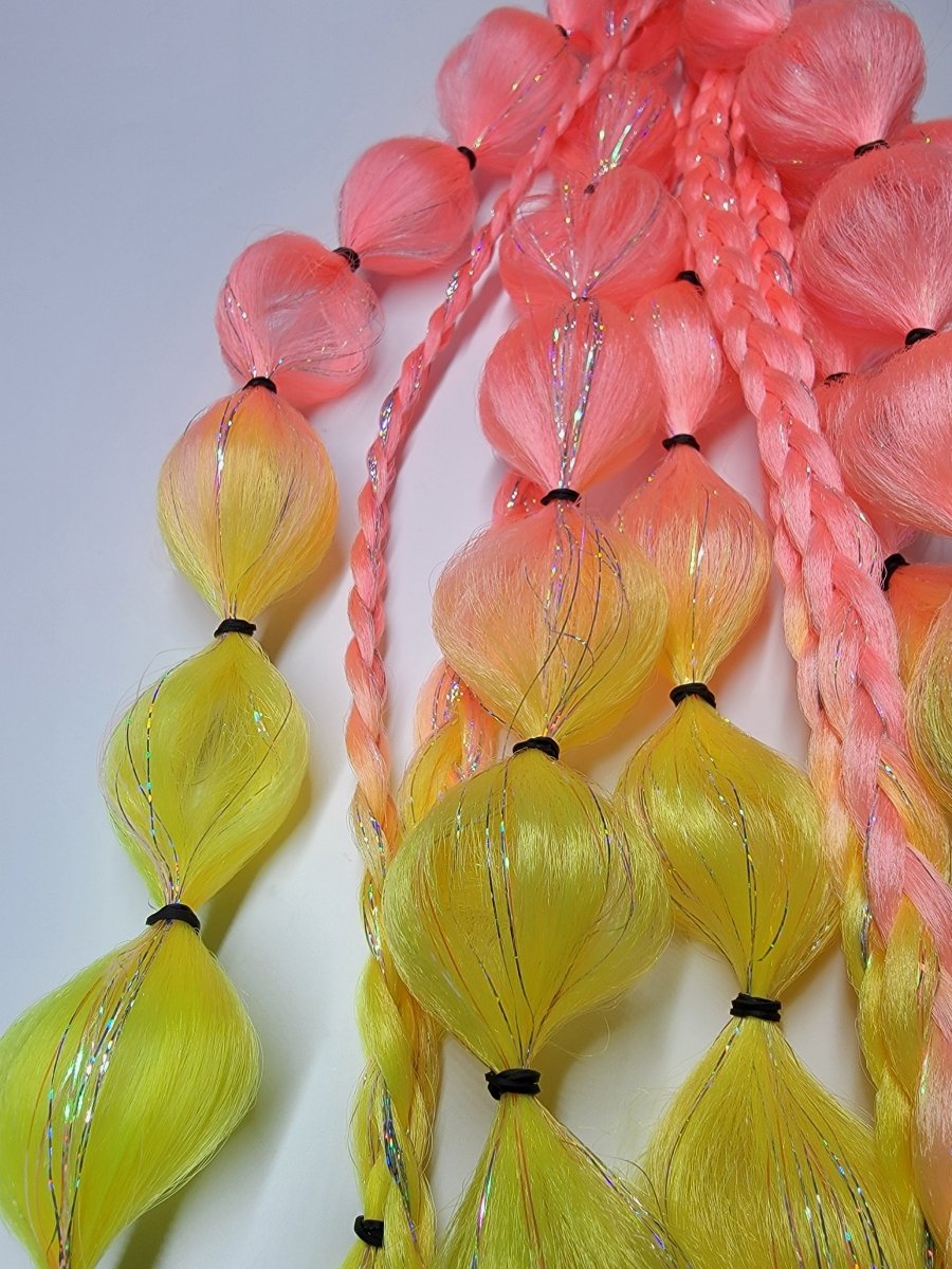 Strawberry Lemonade Festival Braid Tie In's