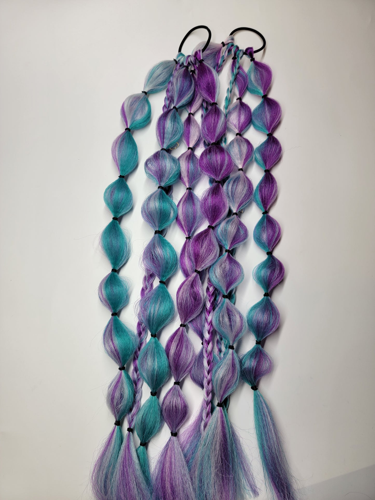 Aurora Borealis Festival Braid Tie In's