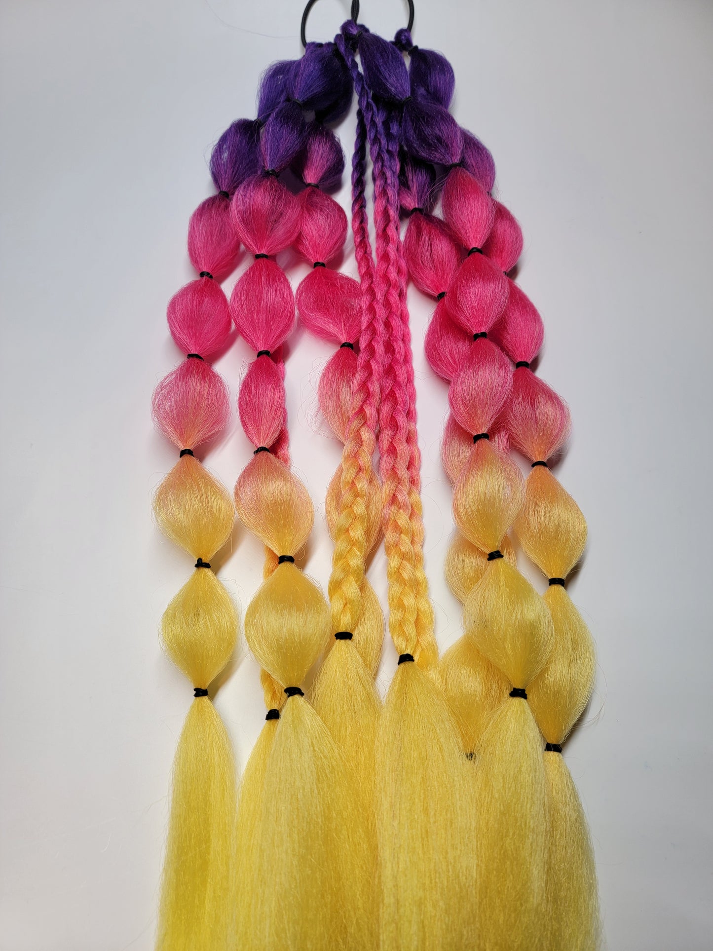 Tequila Sunrise Festival Braid Tie In's