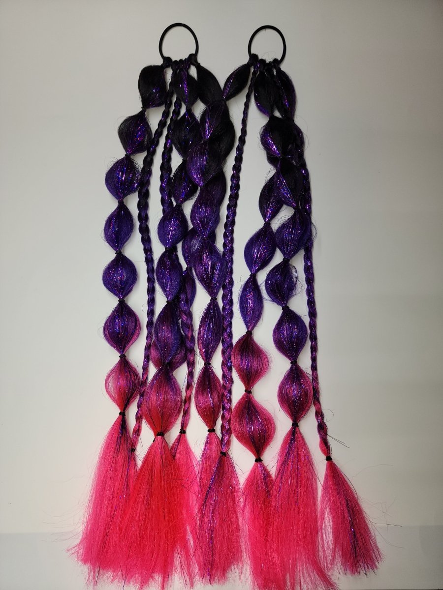 Vegas Sunset Festival Braid Tie In's