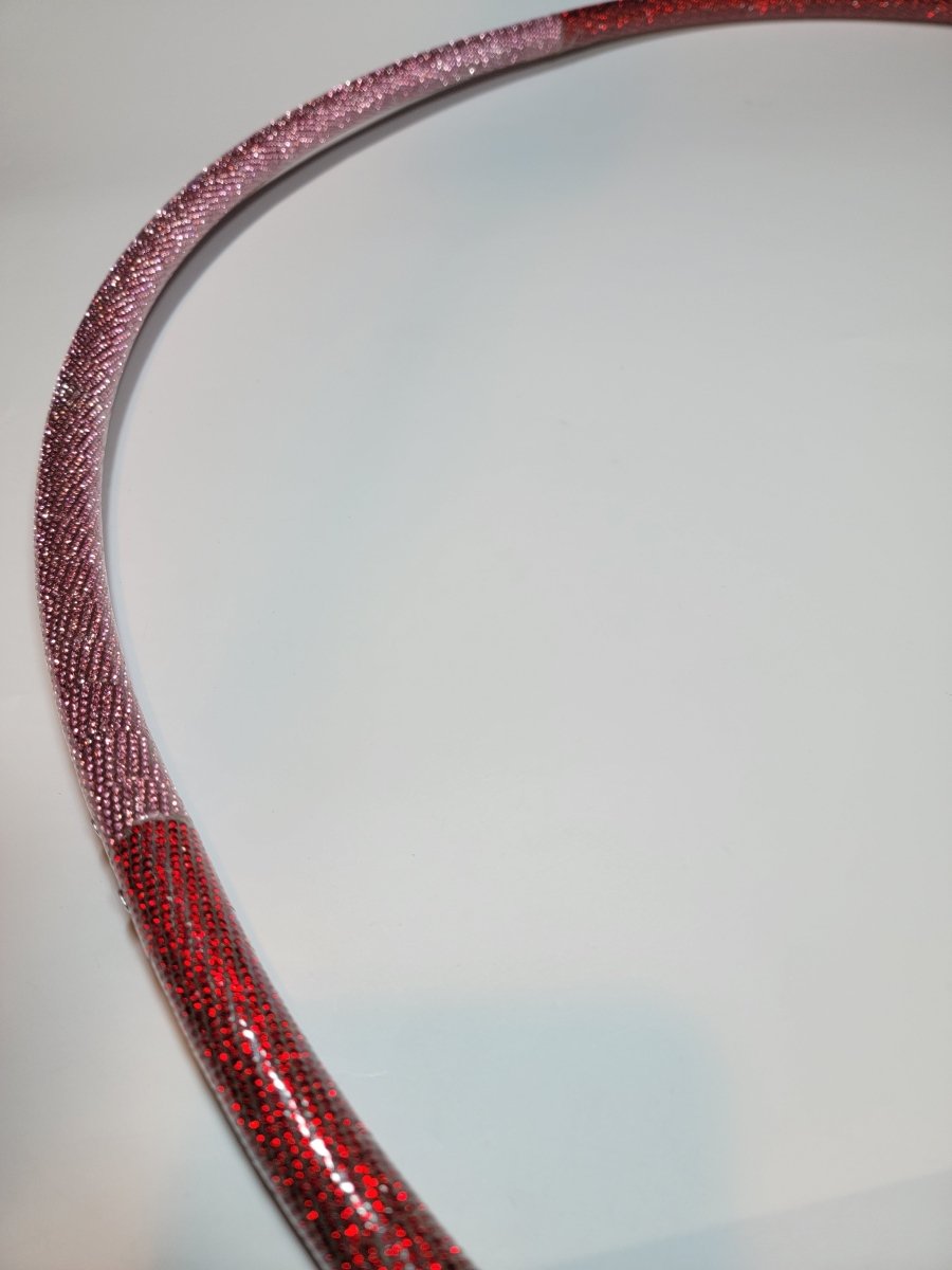 Sparkle Love Diamond Taped Hoop