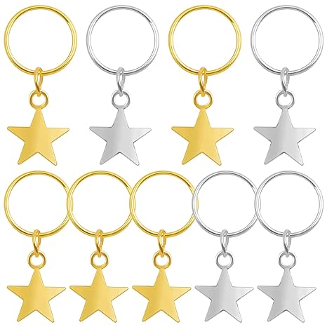 Star Hair Charms
