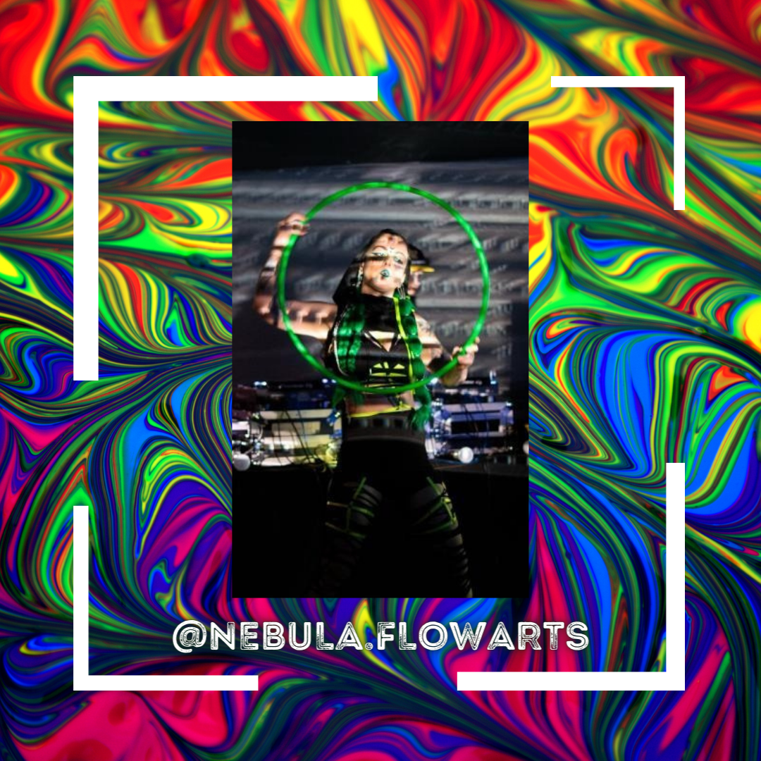 Illuminati UV Green Polypro Bare Hoop 5/8