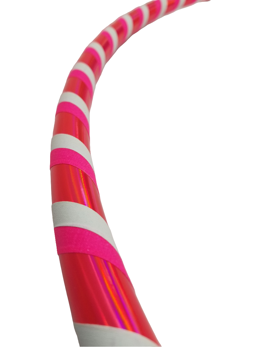 Pink Grapefruit Beginner Taped Hoop