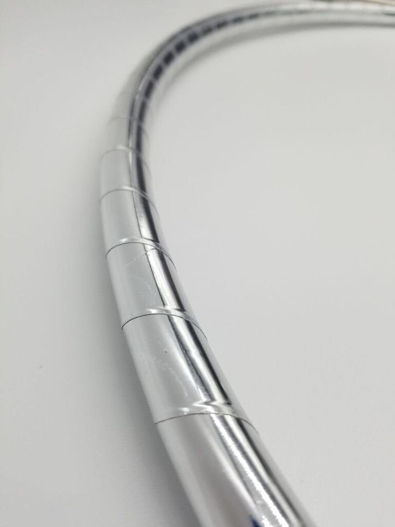 Silver Taped Hula Hoop