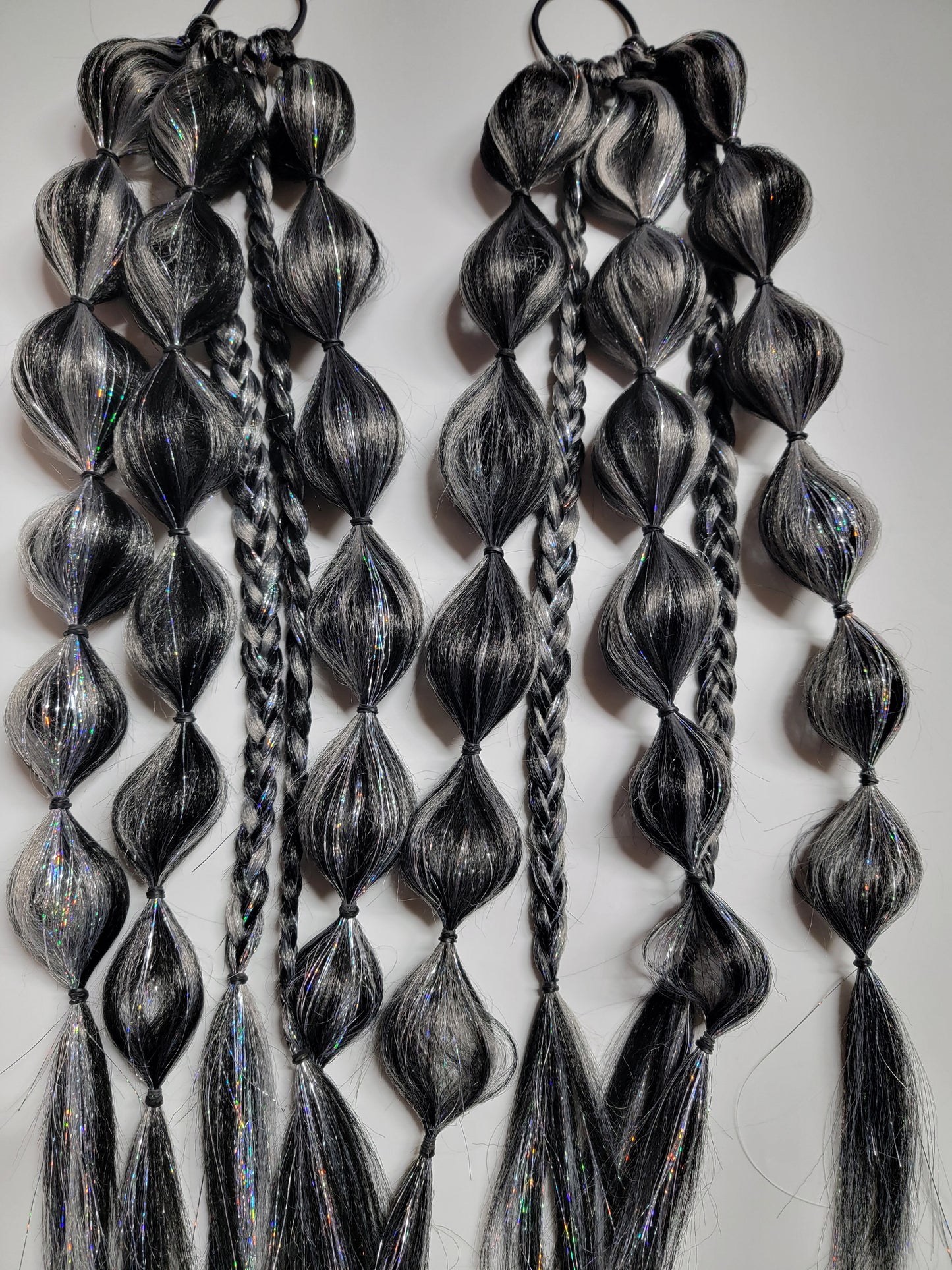 Smokey Quartz Festival Braid Tie In's