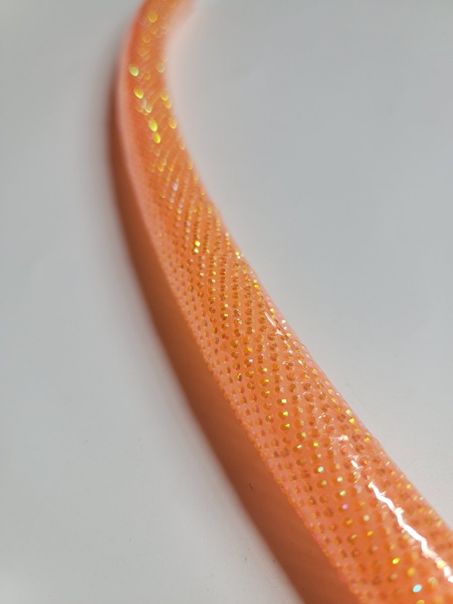 Dreamsicle Diamond Taped Hoop