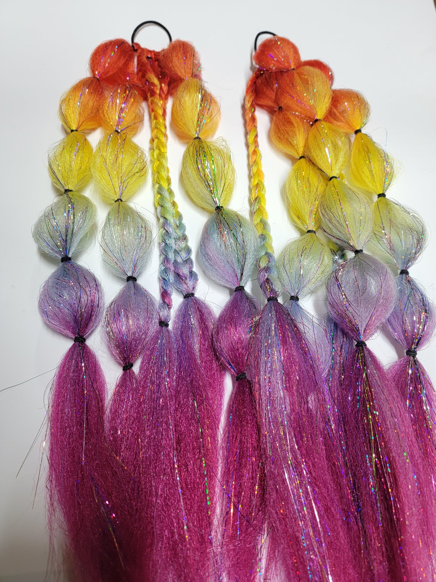 Festival Braid Tie In's