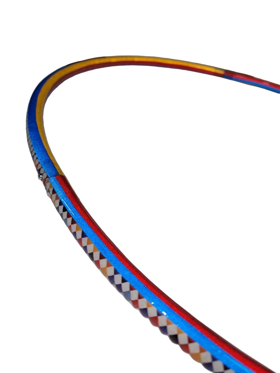 Freakshow Flip Reflective Coinflip Specialty Reflective Taped 3 Piece Sectional Hoop