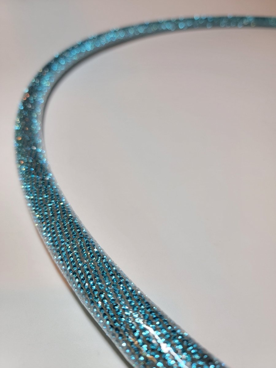 Snowflake Diamond Taped Hoop