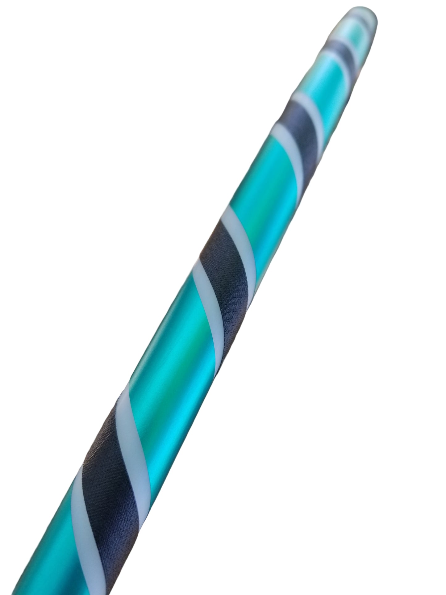 Teal Satin Luster Beginner Taped Hoop