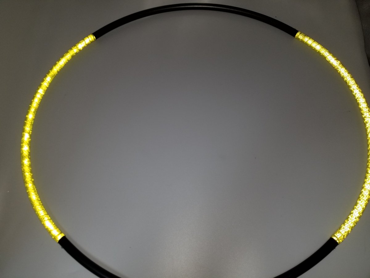 Bumblebee Black & Yellow Reflective Sectional Hoop