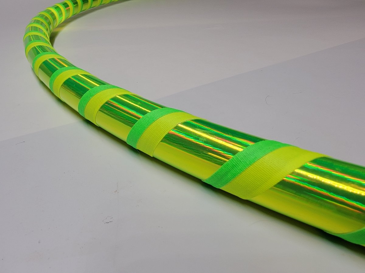 Mellow Yellow Beginner Taped Hoop