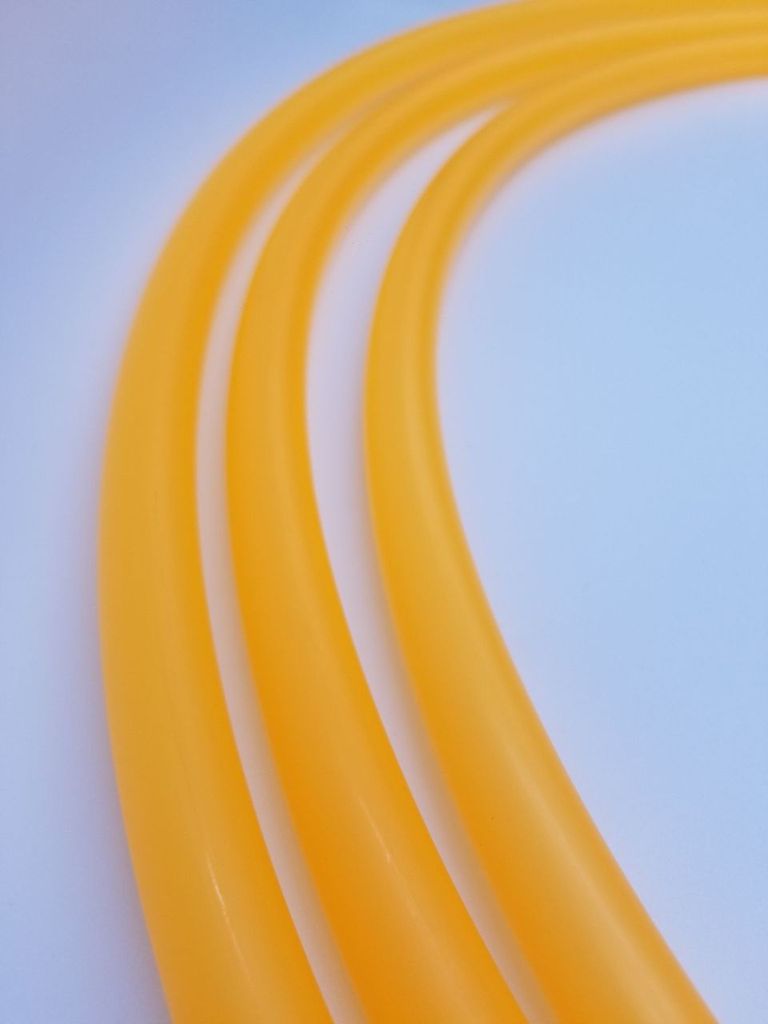 Creamsicle - UV Orange Polypro Bare Hoop 5/8
