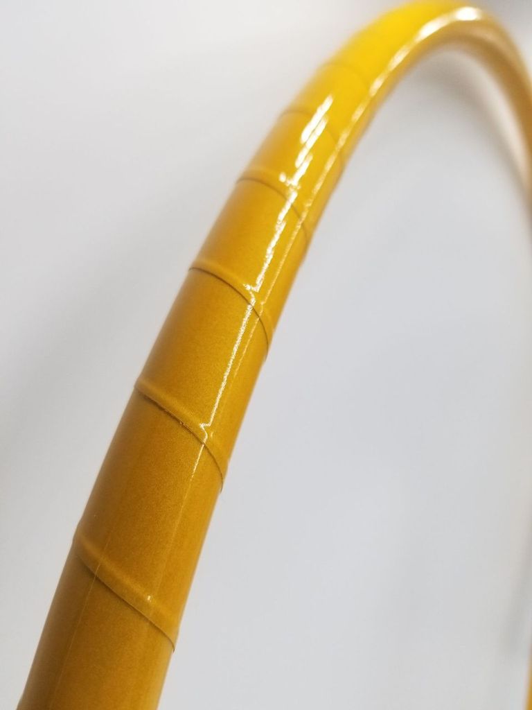 Yellow Reflective Taped Hoop