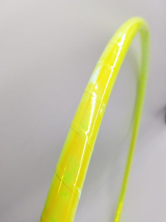 Lemon Drop Taped Taped ready to ship hoops (MULTIPLE SIZES)
