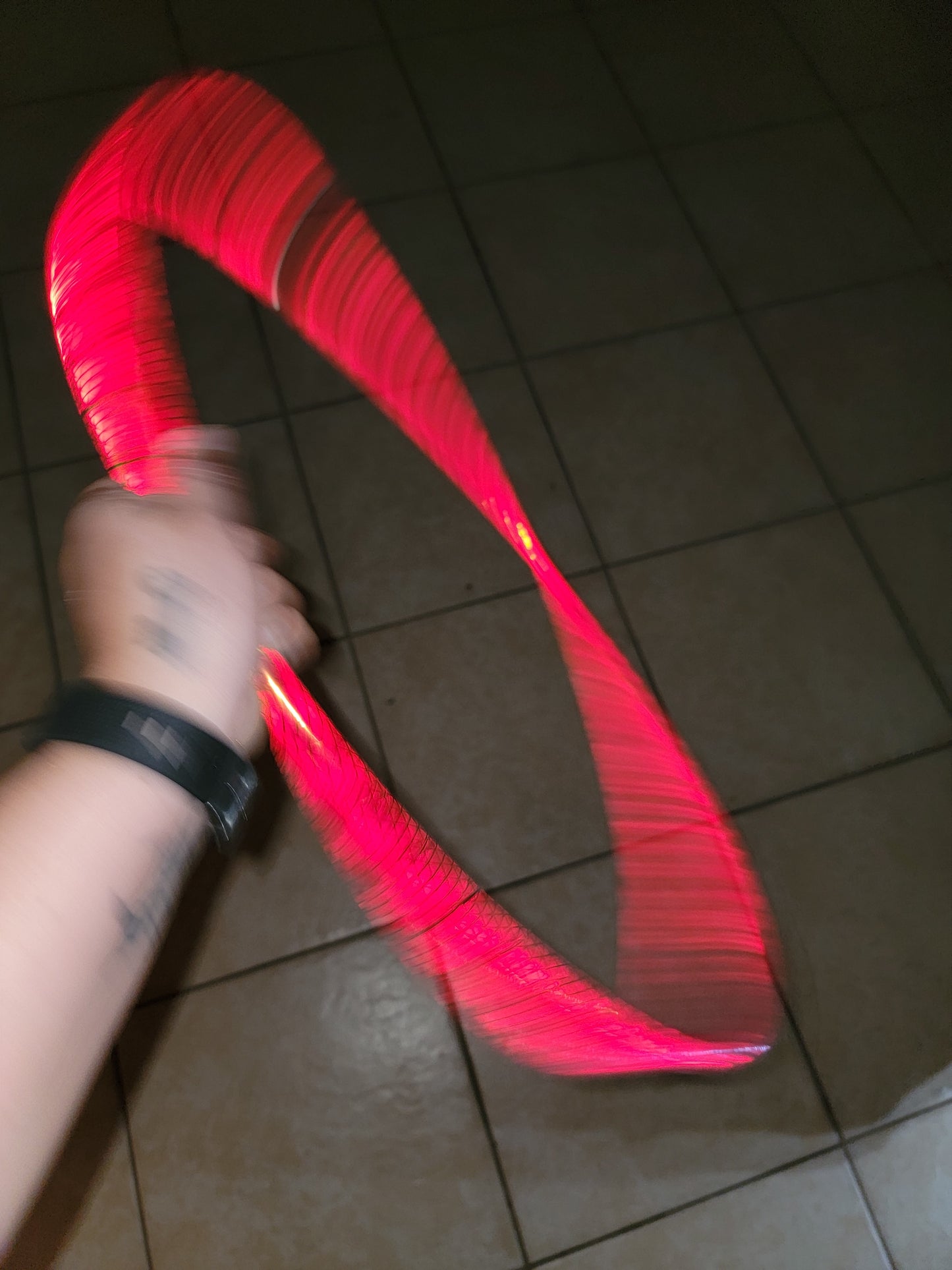 Dragons Blood Reflective Color Morph Taped Hoop