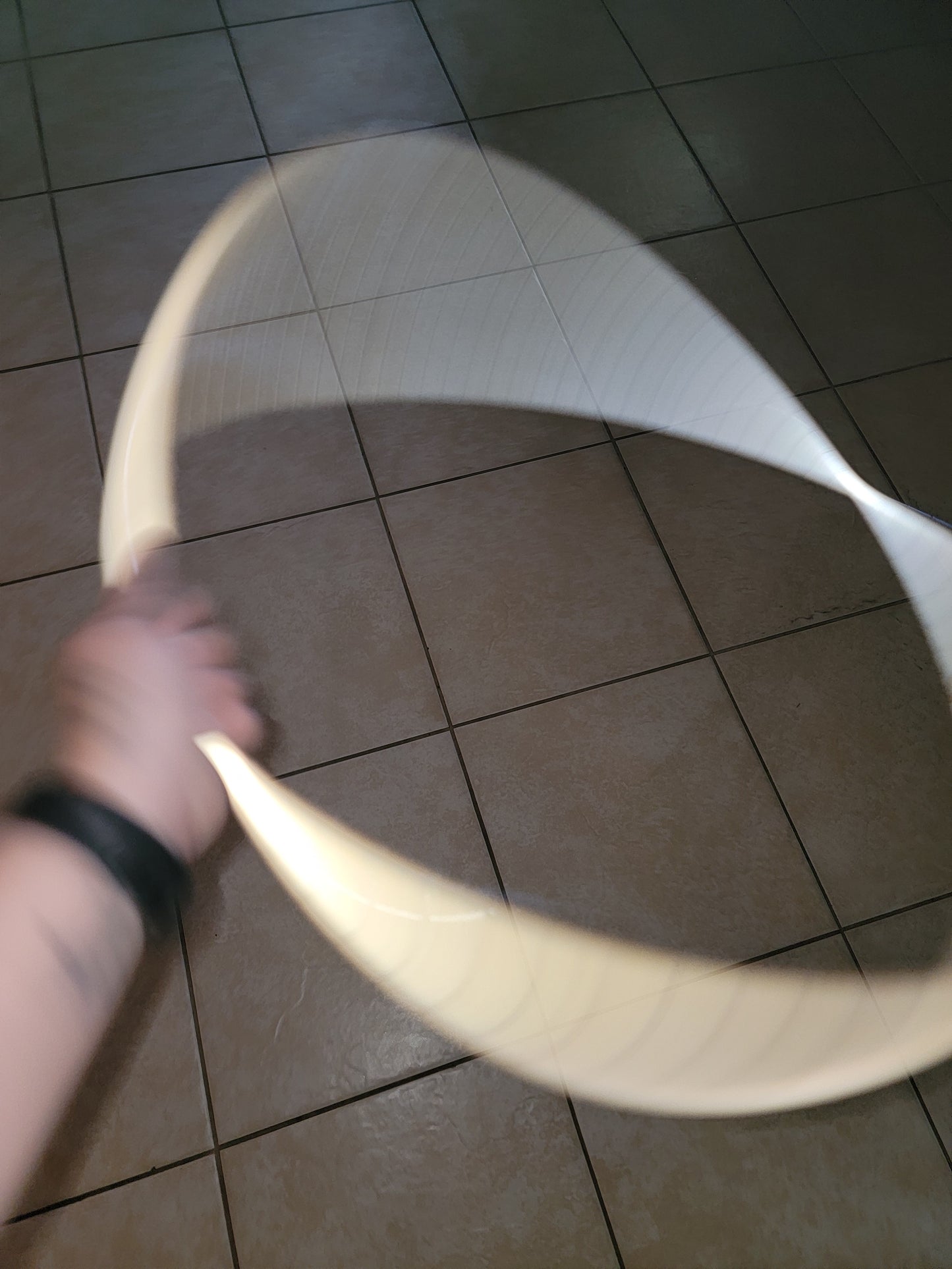 Moonlit Reflective Taped Hoop
