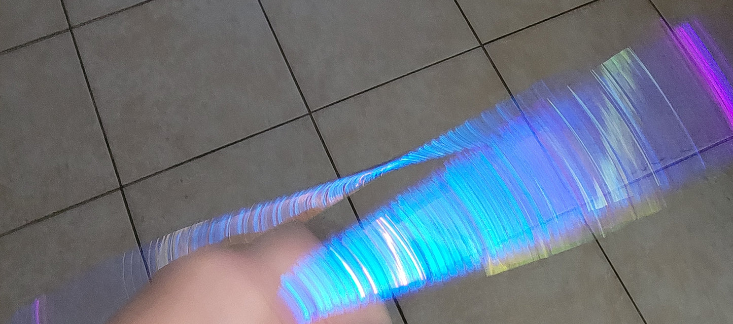 Portal Spillage Reflective Color Morph Taped Hoop