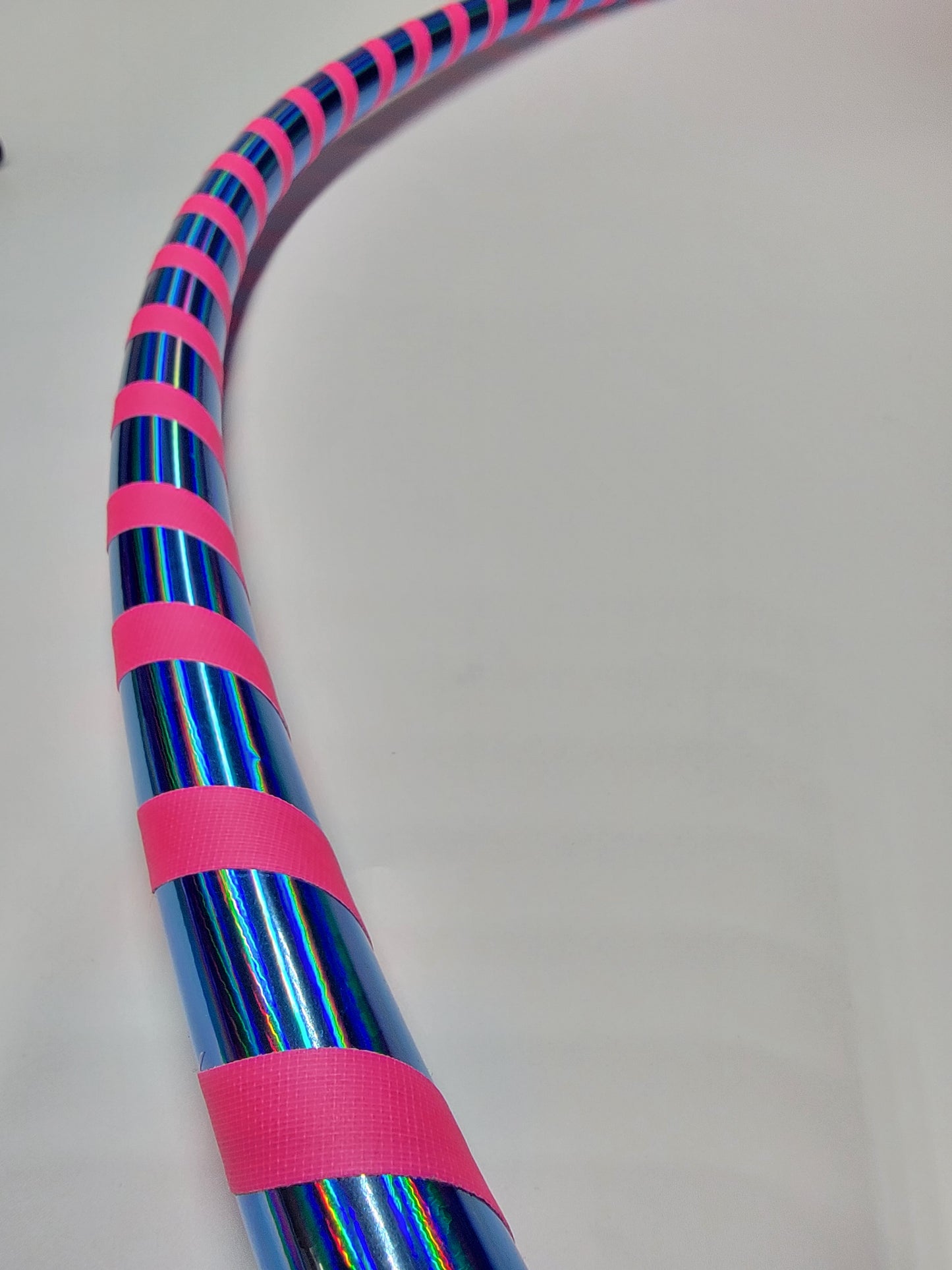 Electric Pink Beginner Taped Hoop