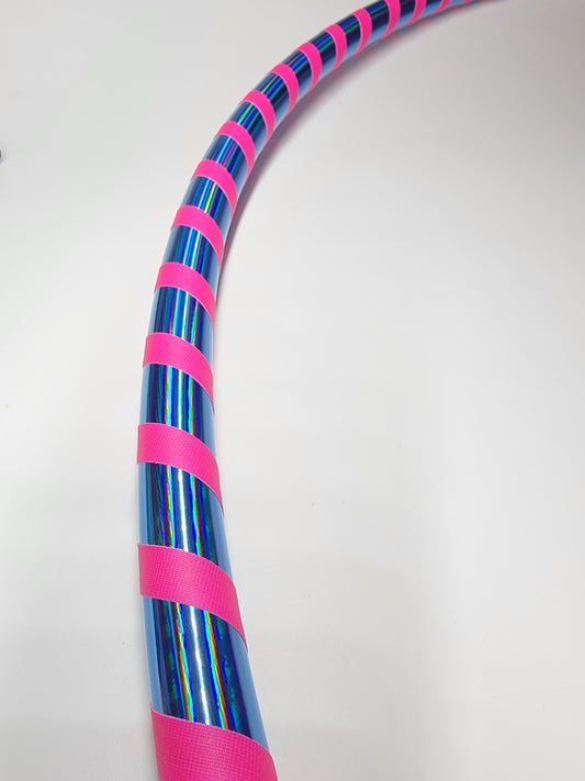Electric Pink Beginner Taped Hoop