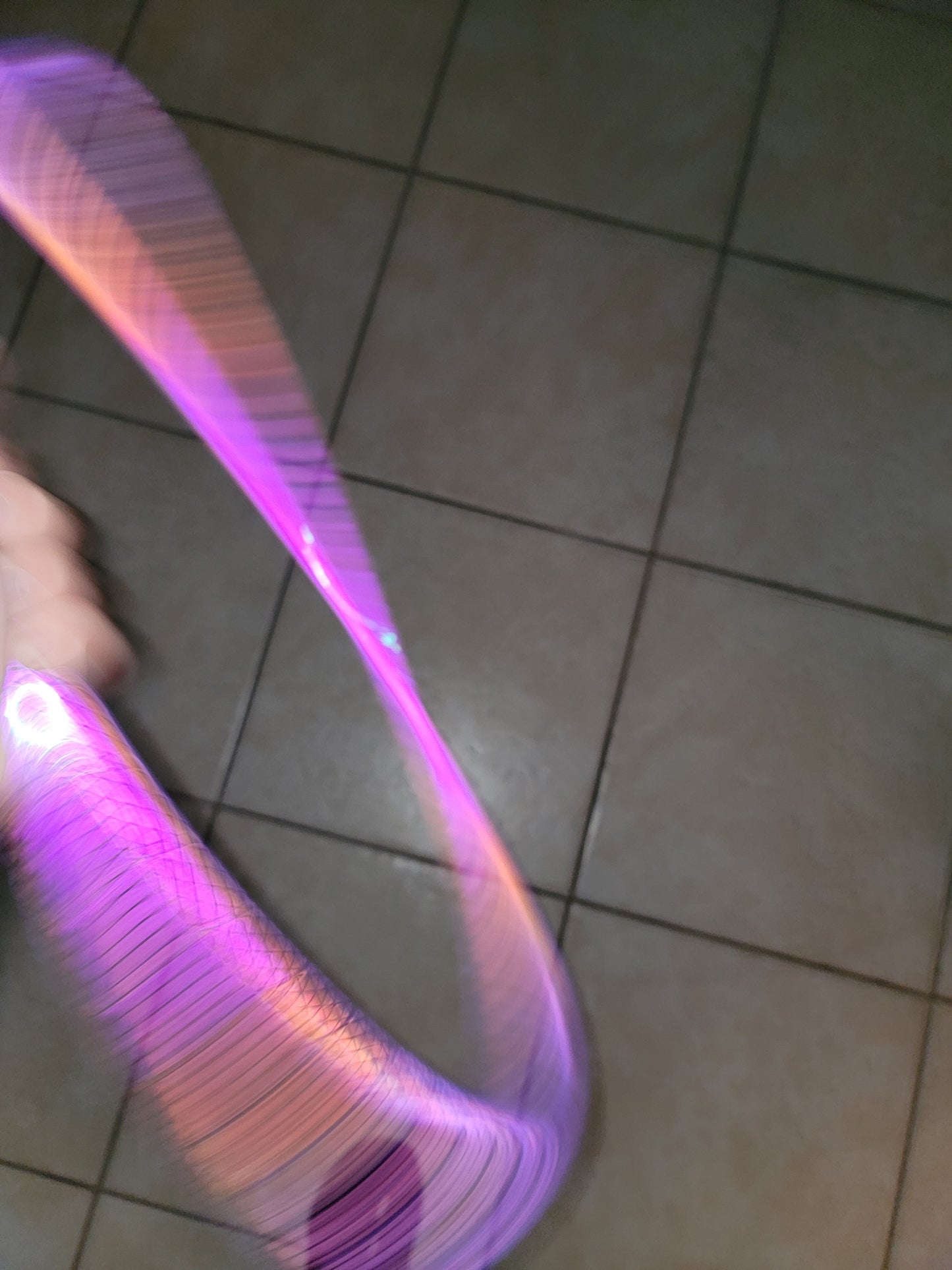 Purple Haze Reflective Color Morph Taped Hoop