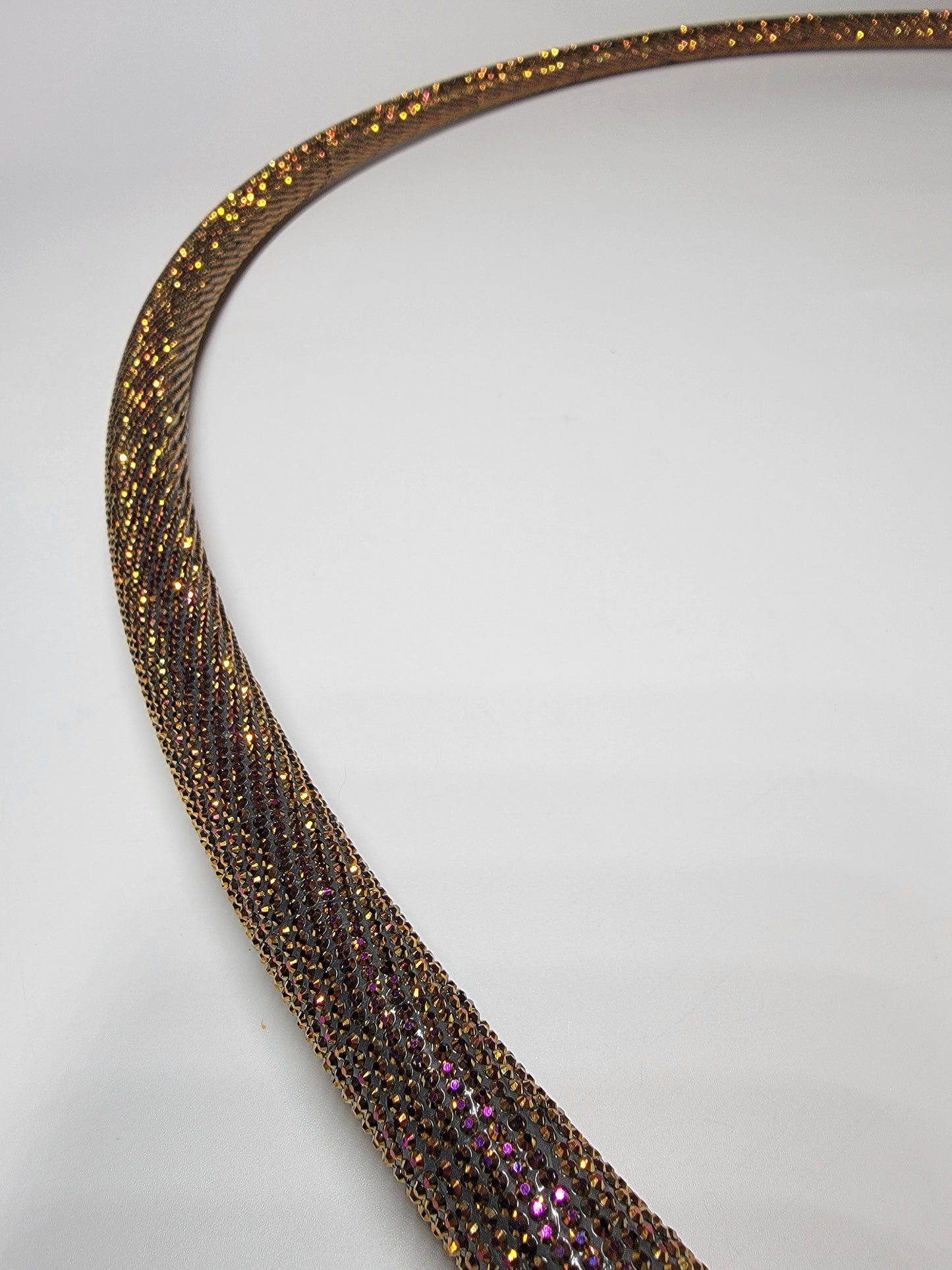 Ametrine Diamond Taped Hoop