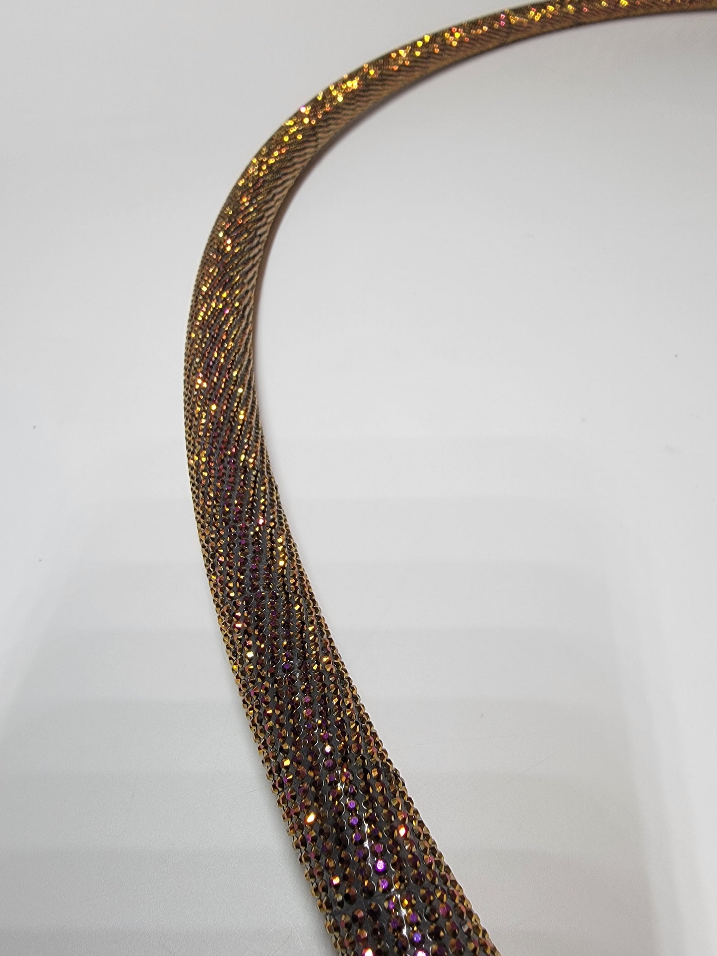 Ametrine Diamond Taped Hoop