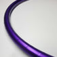 Purple Satin Taped Hoop