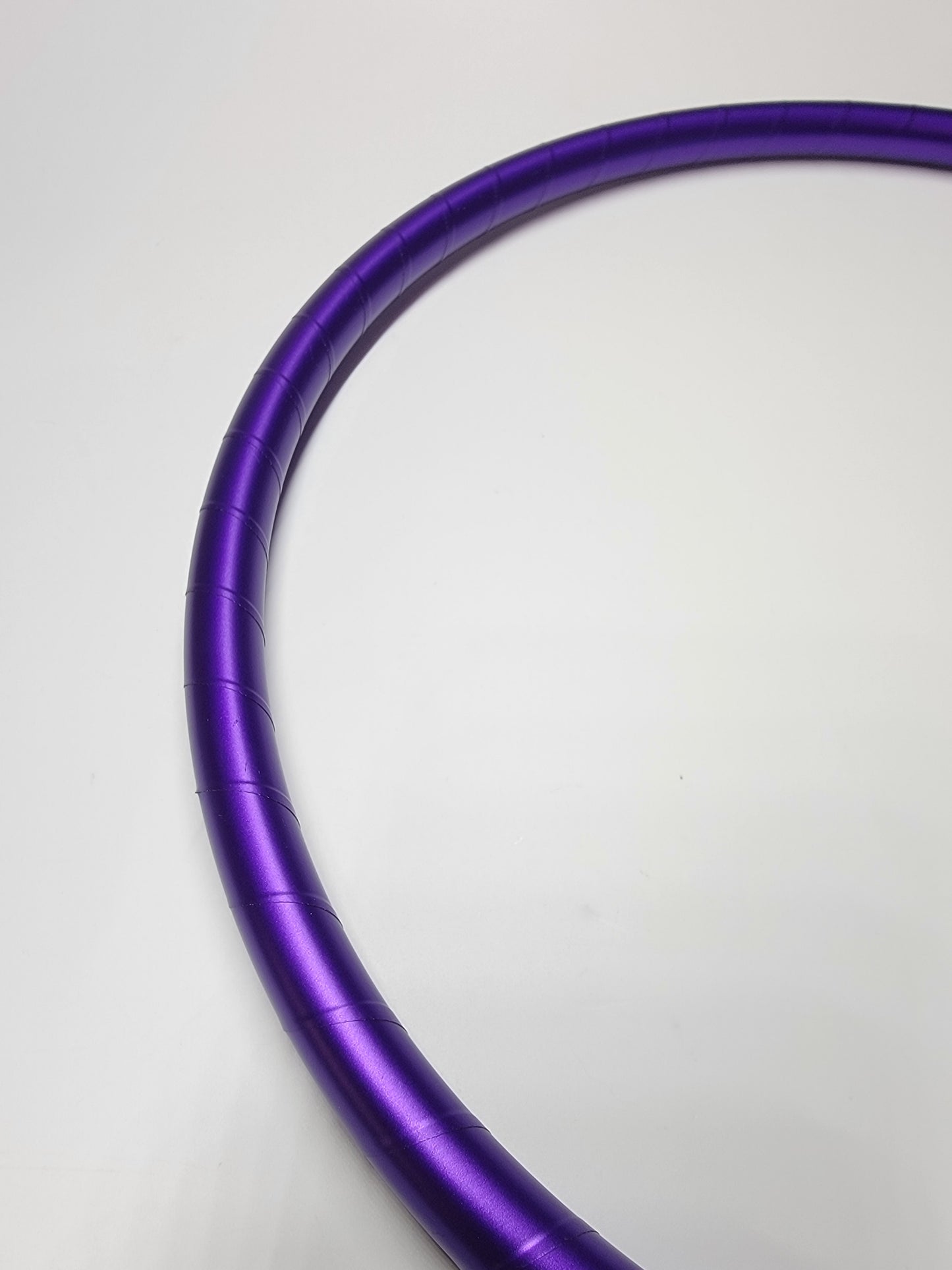 Purple Satin Taped Hoop