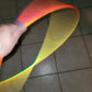 Glitter Rainbow Coinflip Specialty Reflective Taped Hoop