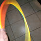 Glitter Rainbow Coinflip Specialty Reflective Taped Hoop