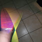 Glitter Rainbow Coinflip Specialty Reflective Taped Hoop