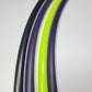 Black, UV Purple, UV Coconut Lime 4 Piece Sectional Hoop