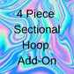 4 piece sectional add-on