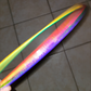 Glitter Rainbow Coinflip Specialty Reflective Taped Hoop