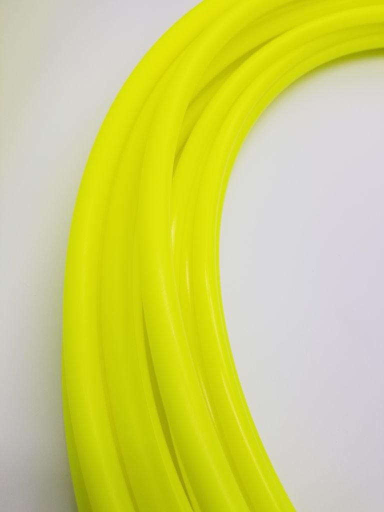 UV Yellow Bare 3/4 ready to ship hoops