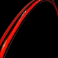 Red Secret Circus Reflective Taped Hoop