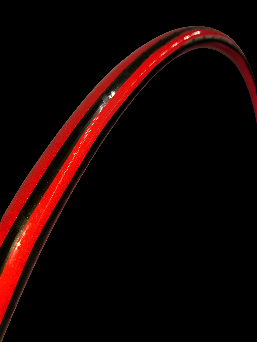 Red Secret Circus Reflective Taped Hoop