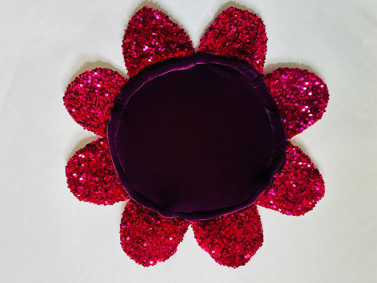 Alice Flow Flower , Pink sequins