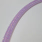 Lavender Lust Diamond Taped Hoop