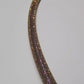 Ametrine Diamond Taped Hoop