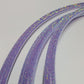 26" 3/4 Amethyst Diamond with clear tape ready to ship hoop