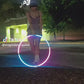 Tropical Vibes 4 Piece Sectional Reflective Taped Hoop