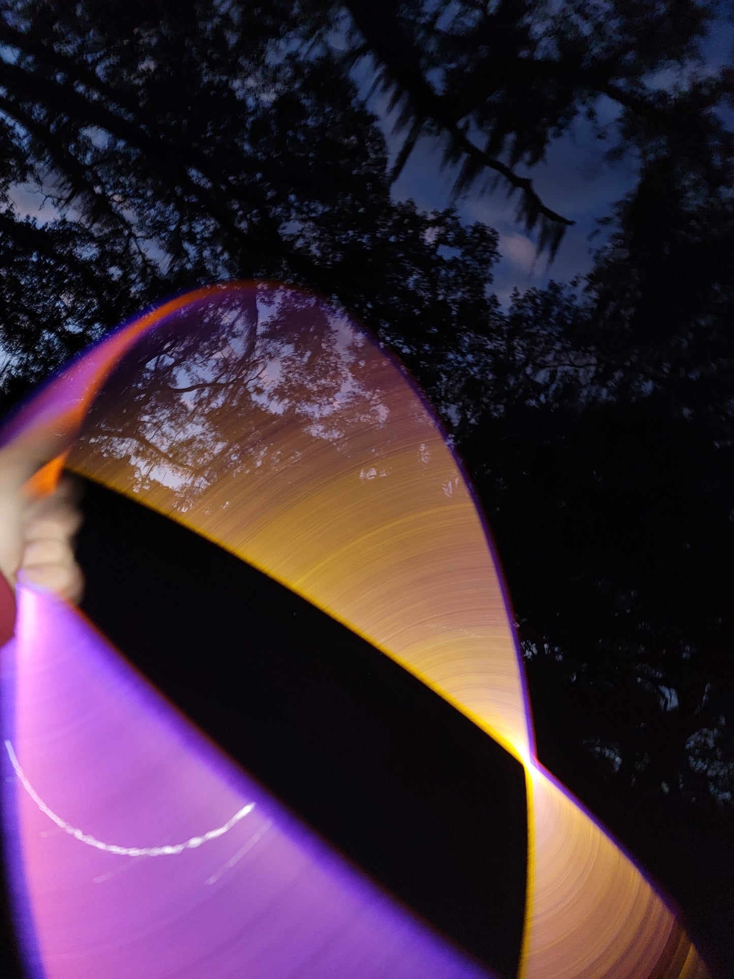 Dark Circus Coinflip Reflective Taped Hoop