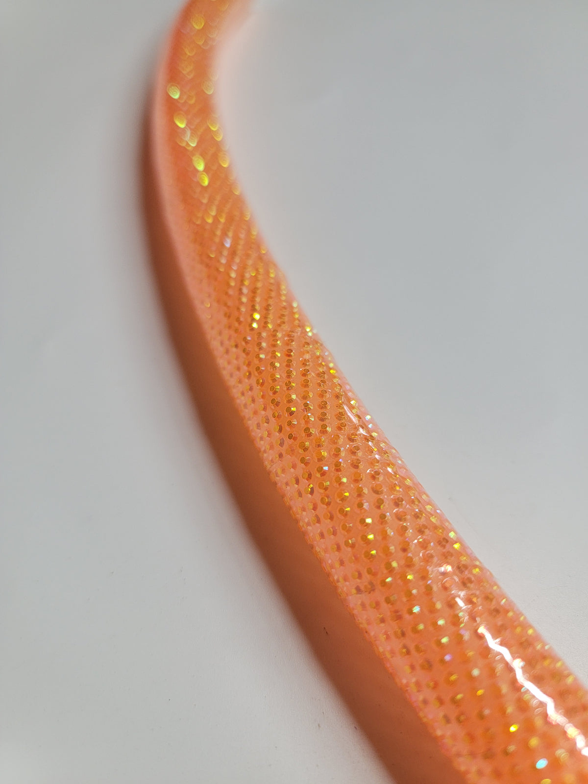 Dreamsicle Diamond Taped Hoop