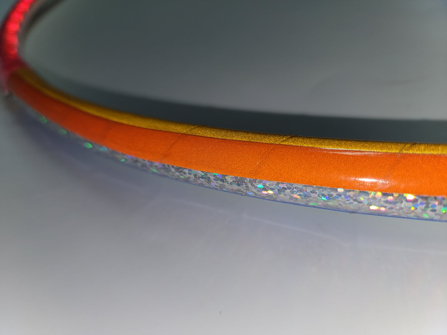 Candy Flip Coinflip Specialty Reflective Taped 4 Piece Sectional Hoop