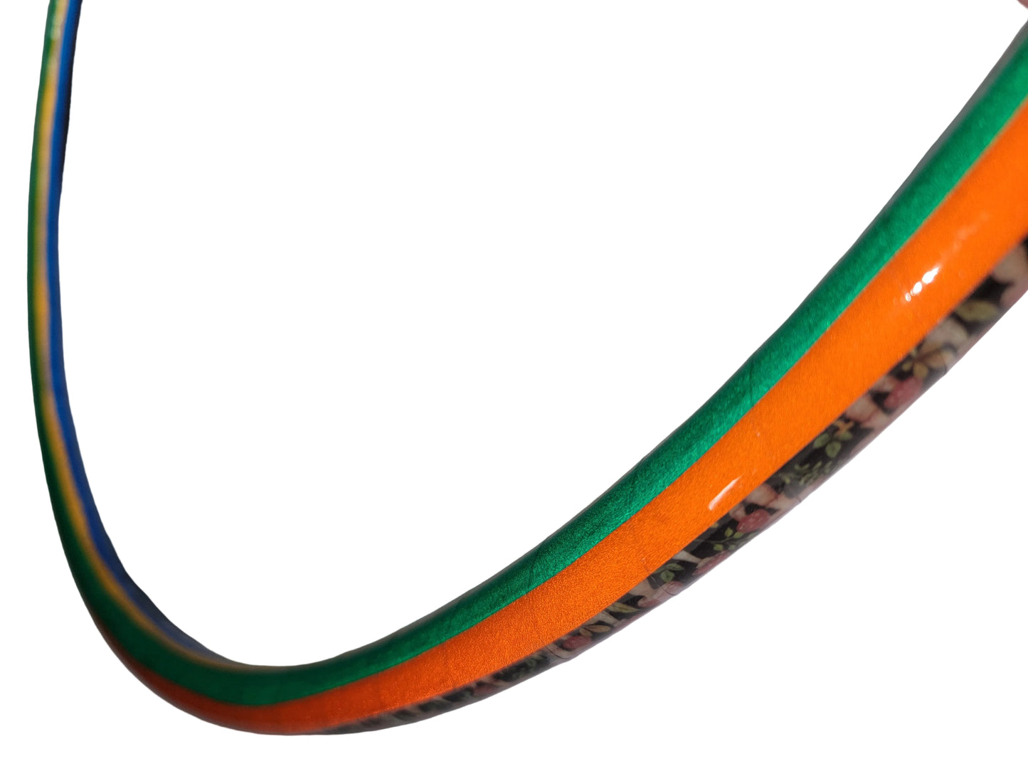 Dark Mushroom Coinflip Specialty Reflective Taped Hoop