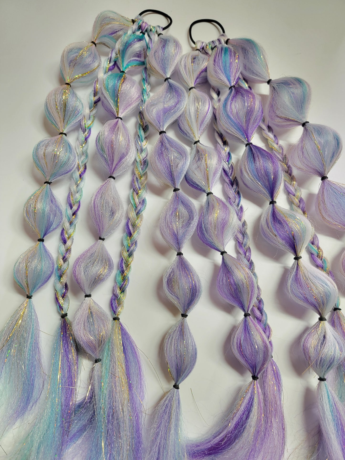 Unicorn Dreams Festival Braid Tie In's